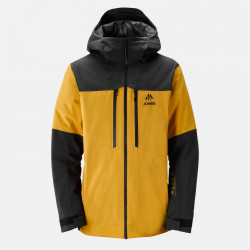Jones Men's MTN Surf Recycled Jacket 2024 in the Sunrise Gold colorway.