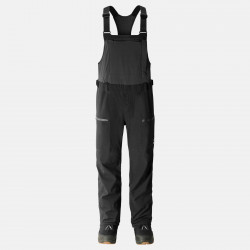 Jones Men's Shralpinist Stretch Recycled Bibs in the Stealth Black colorway