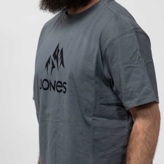 Jones Truckee Organic Cotton Tee in the Stealth Black colorway