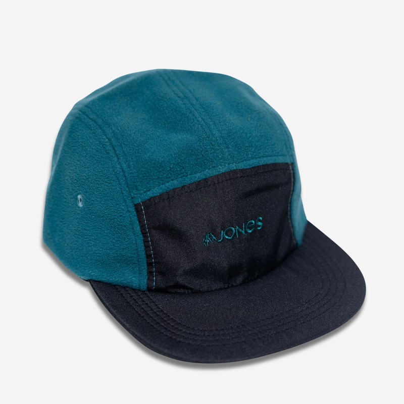 Long Shadow Recycled Fleece Cap - Pacific Teal