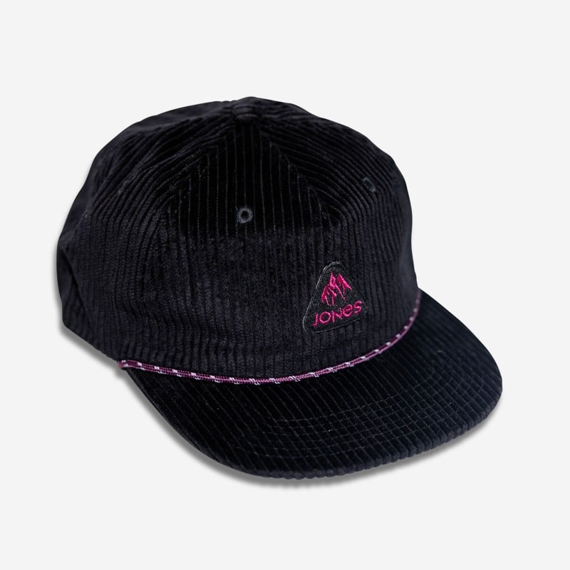 Free Corduroy Organic Cotton Cap - Stealth Black