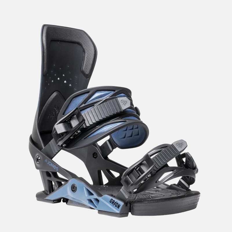 Jones Men's Orion Snowboard Binding 2025 in Blue colorway - Front view