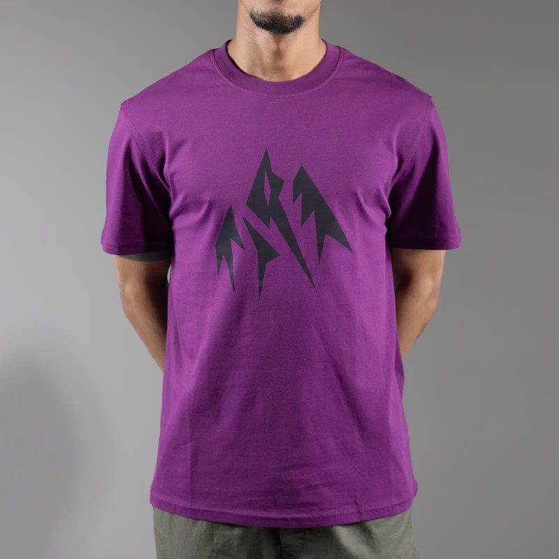 Sierra Organic Cotton Tee 2025 - Deep Purple