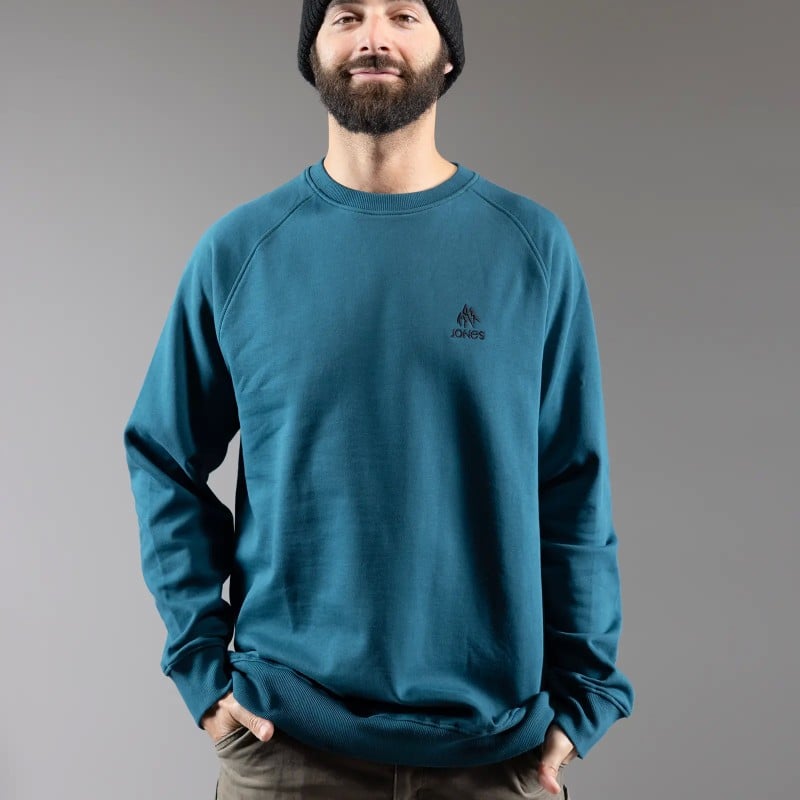 Sierra Organic Cotton Sweatshirt 2025 - Pacific Teal