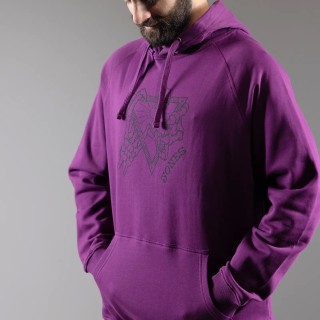 Tweaker Organic Cotton Hoodie 2025 - Deep Purple