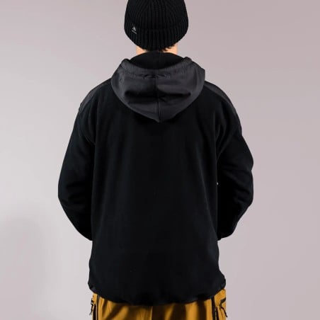 Men's Recycled Fleece Hoodie 2025 - Stealth Black