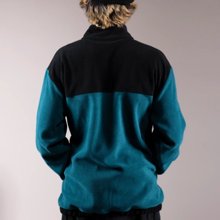 Men's Recycled Fleece Half Zip Pullover 2025 - Pacific Teal