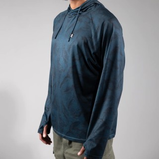 Men's Shastarama Recycled Tech Hoodie 2025 - Pacific Teal