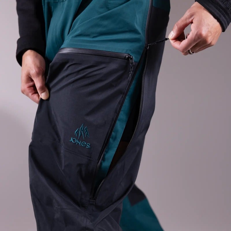 Men's Shralpinist Recycled GORE-TEX ePe Bibs 2025 - Pacific Teal