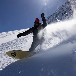 Mountain Surfer Snowboard 2025