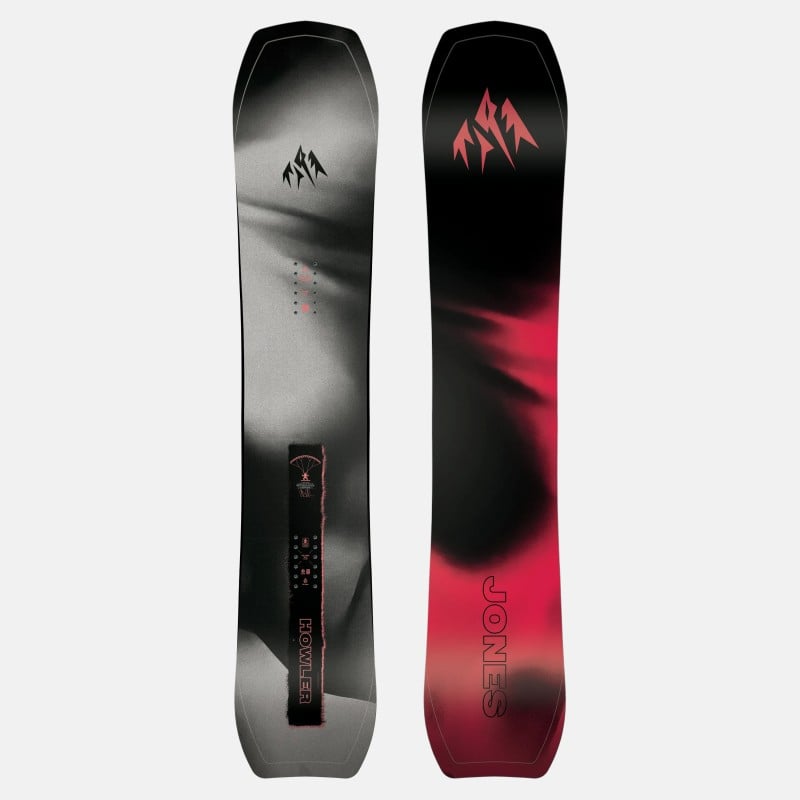 Digital render of the Victor De Le Rue Signature Series Howler snowboard