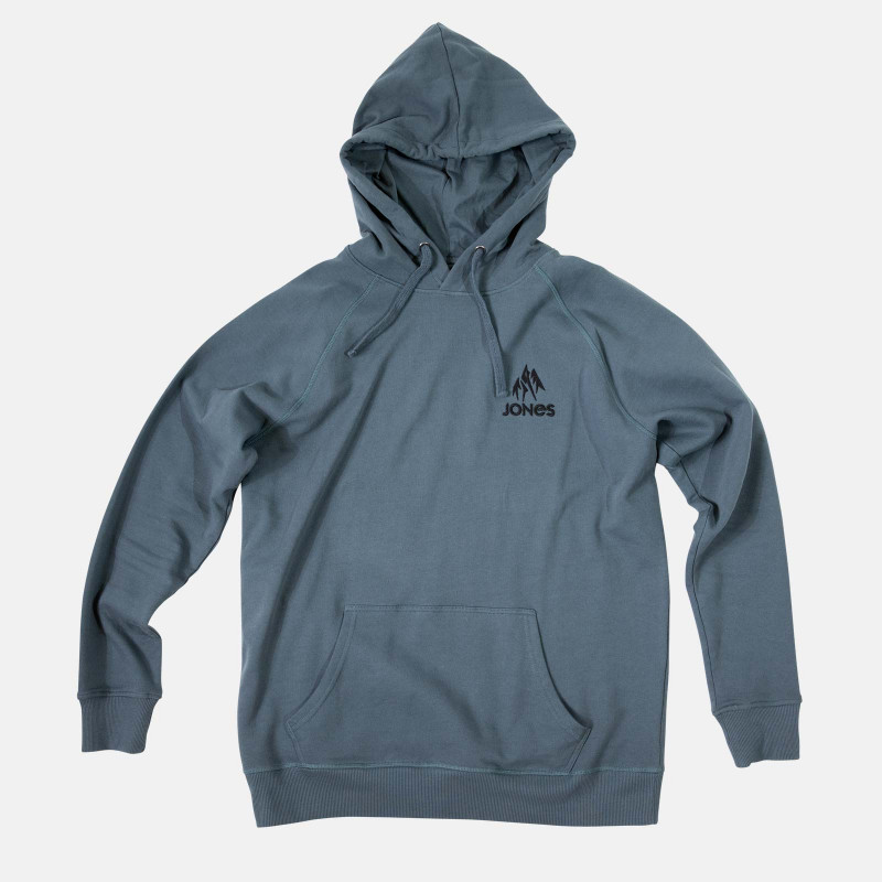 Truckee organic cotton hoodie - Ash Blue