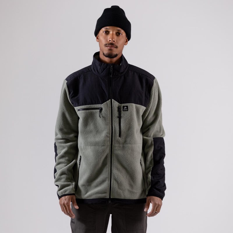 Men's Base Camp Recycled Fleece Jacket 2023 | Jones Snowboards