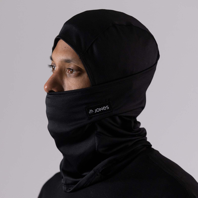 Recycled Balaclava in Black color