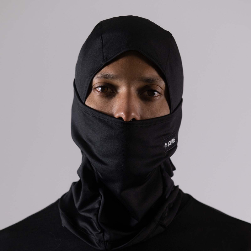 Recycled Balaclava in Black color
